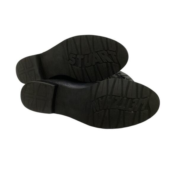 Stuart Weitzman 5050 Fringe Over The Knee Boot In Black Nappa Leather Size 7 - Picture 14 of 16